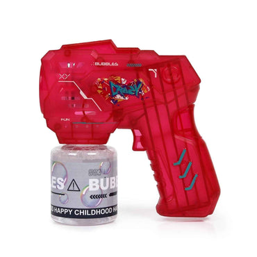 15-Hole LED Bubble Gun for Kids