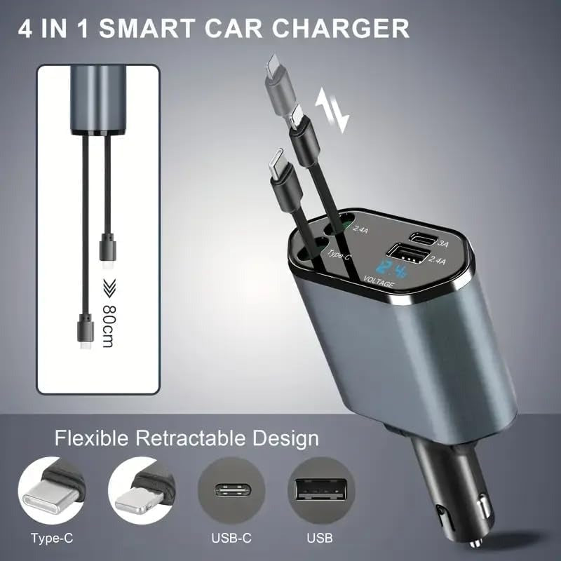 Retractable Car Charger