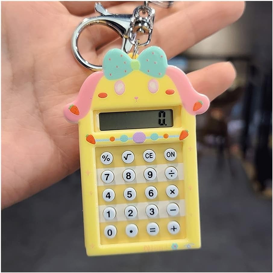 Mini Calculator Keychain For Kids