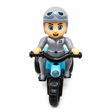 Electric Tricycle For Kids – Pedal-Free Three-Wheel Ride-On Toy with Cartoon Rider, Storage Basket & Comfy Seat for Boys & Girls
