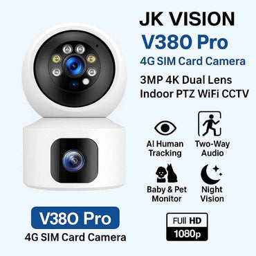 Dual Lens Indoor CCTV Camera