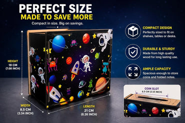 Space Money Saving Box
