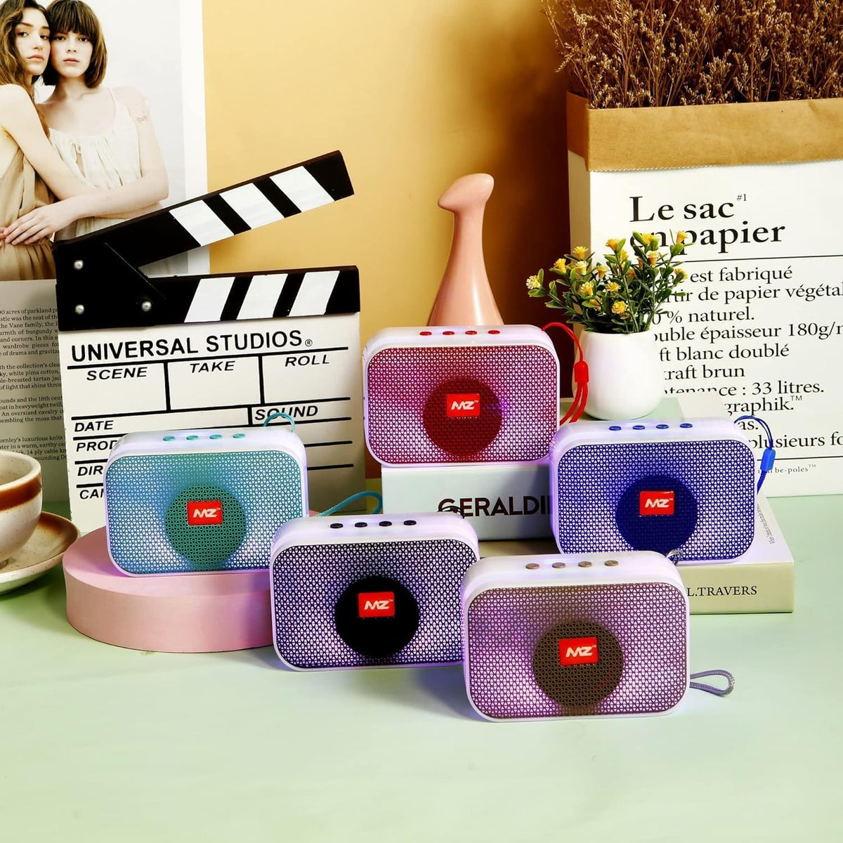 MZ Wireless Speaker M412SP – Portable 5W Bluetooth Speaker with Deep Bass