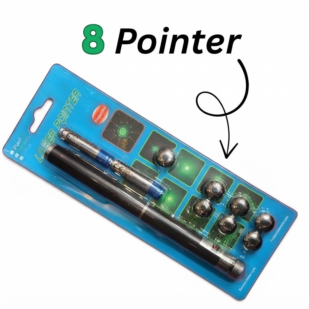 Green Laser Pointer Pen Set