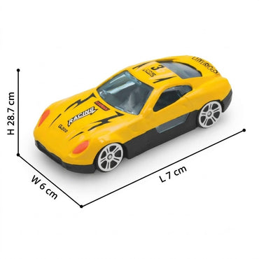 Die-Cast Metal Sports Cars Set with Rapid Launcher – Pull-Back Racing Car Toys for Kids