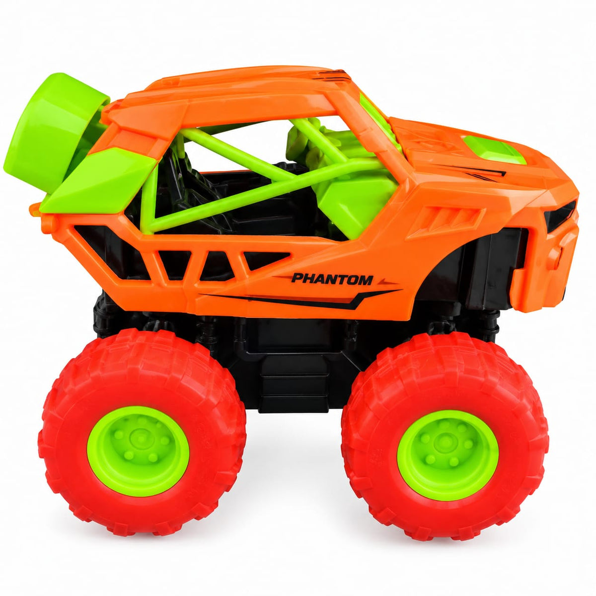 Cobbler Car Alloy Material For Kids – Friction Powered Monster Truck Toy with Big Off-Road Wheels & Push and Go Action, No Batteries Needed for Kids 3+