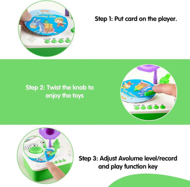 Kids Gramophone Story & Music Player