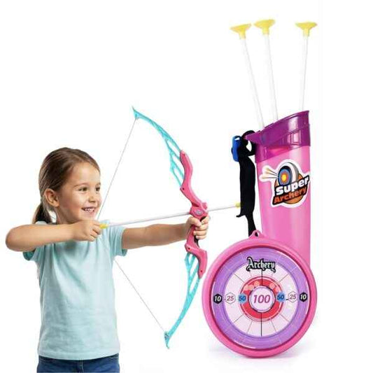 Super Archery Children's Target Set – Pink & Teal Edition