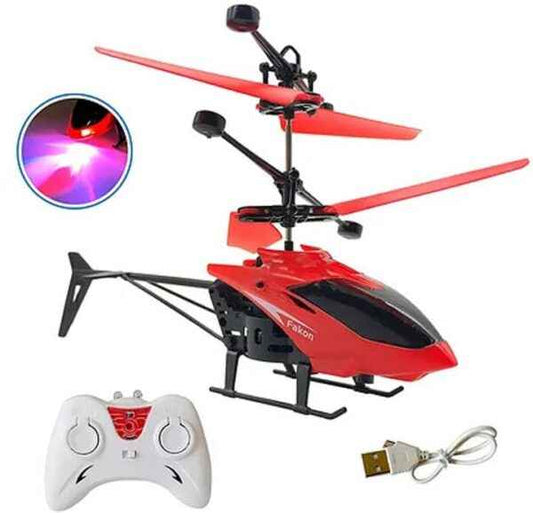 Fakon AeroBlade Coaxial RC Helicopter – Premium Red Mini Flying Toy