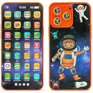 Mashes Toddler Interactive Educational Phone (Hindi & English)