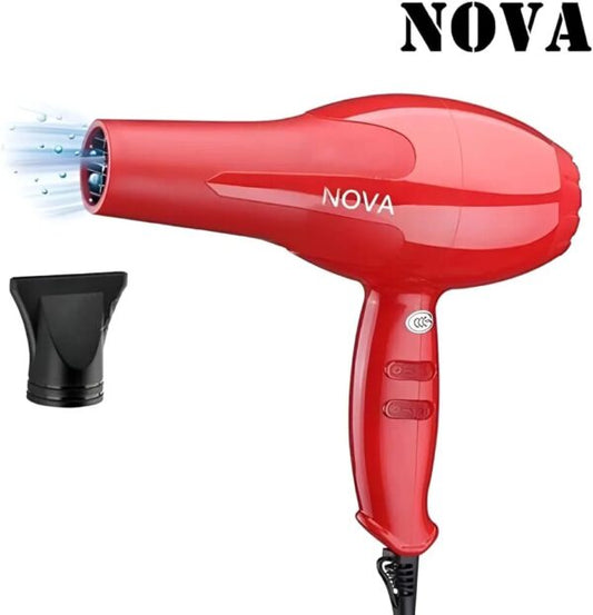 Nova NV-6130 Professional Hair Dryer - High Gloss Crimson Edition