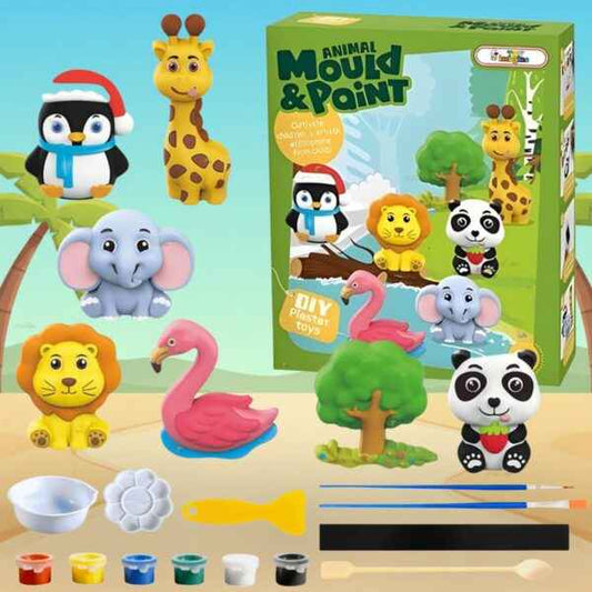 PALOGU Kids Animal Mould & Paint Craft Kit