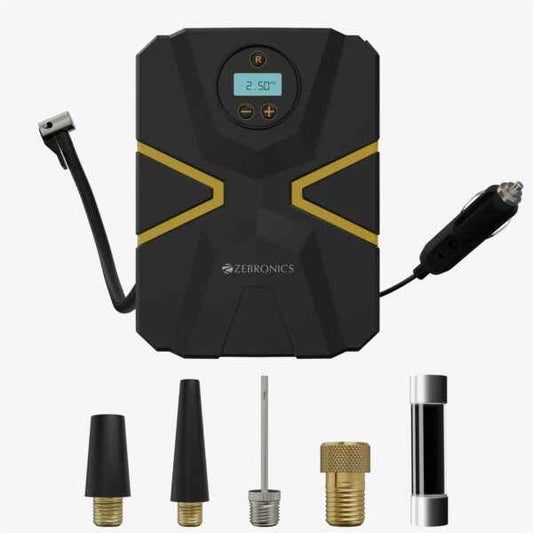 Zebronics ZEB-22TIW Premium 12V Car Tire Inflator