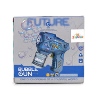 15-Hole LED Bubble Gun for Kids