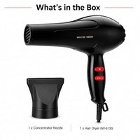1800W Hot & Cool Hair Dryer