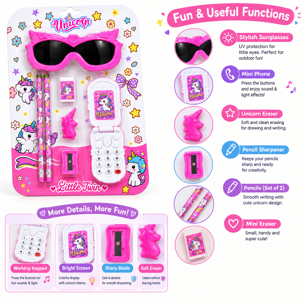 Unicorn Stationery Gift Set