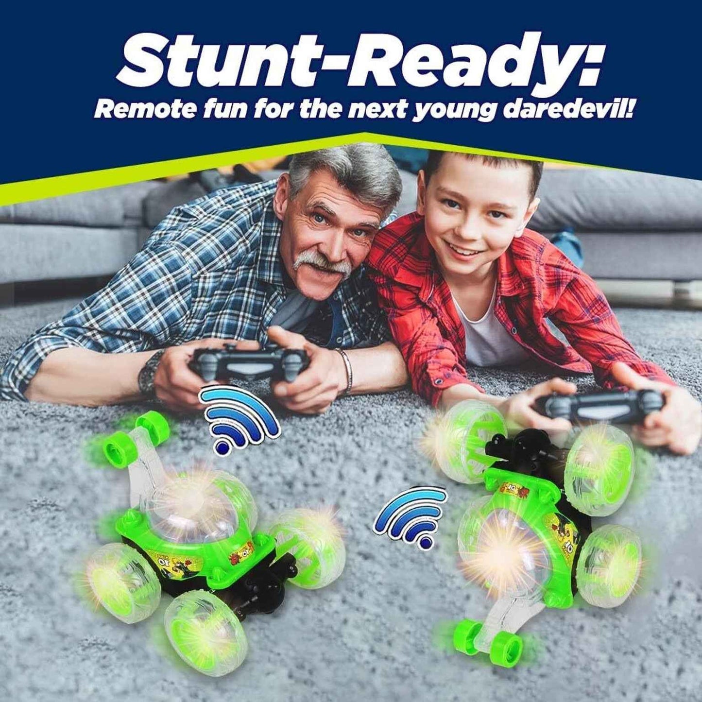 360 Rotating RC Stunt Car
