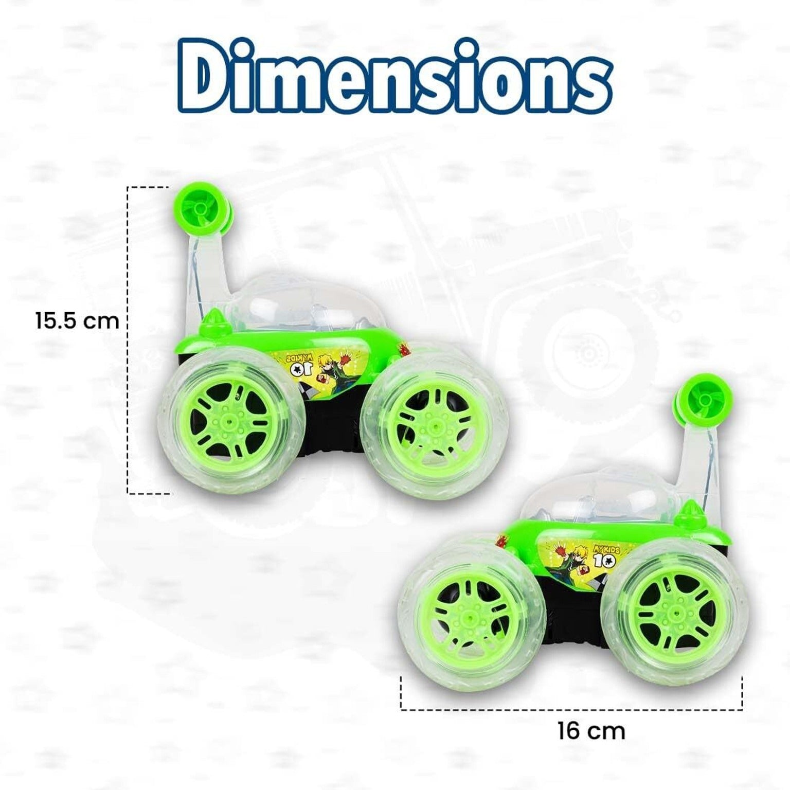 360 Rotating RC Stunt Car