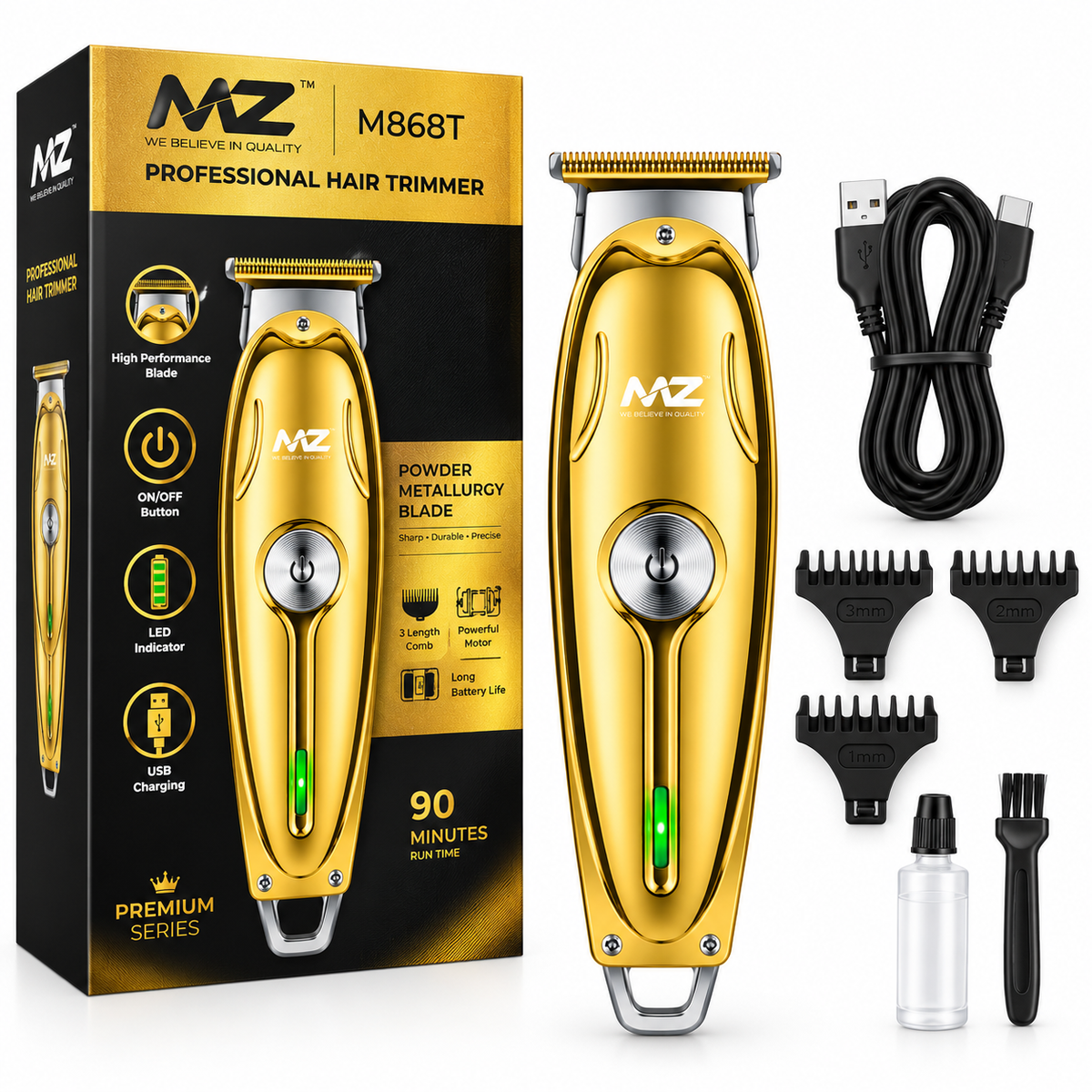 Rechargeable Hair Trimmer M868T