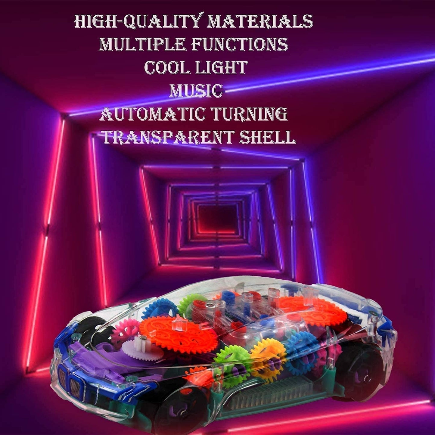 3D Concept Super Car Stunt Toy
