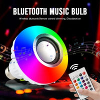3-in-1 Bluetooth Music LED Bulb with Speaker