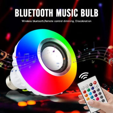 3-in-1 Bluetooth Music LED Bulb with Speaker