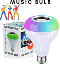 3-in-1 Bluetooth Music LED Bulb with Speaker
