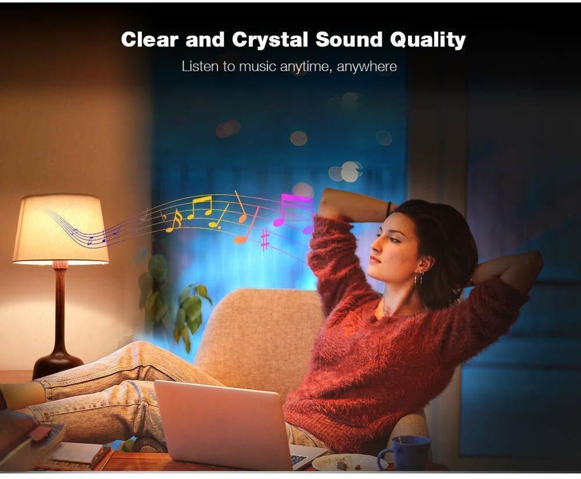 3-in-1 Bluetooth Music LED Bulb with Speaker