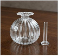 Modak Shape Diya, Diwali Decoration for Home – Transparent Borosilicate Glass Oil Diya