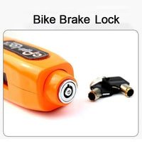 Motorcycle Handlebar Lock Anti-Theft Bike Brake Security Lock – Universal Brake Lever Grip Lock for Bikes, Scooters & Bicycles (1 Pc)