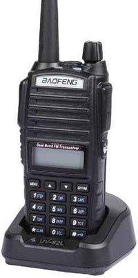 Baofeng Dual PTT/Dual Band FM Radio UV-82 – Set of 2, 5W VHF/UHF Handheld Two-Way Radios