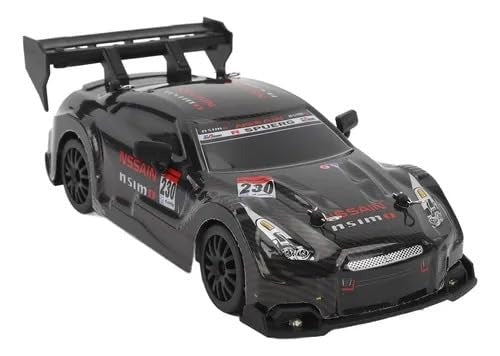 Drift Racing Car 1:24 Scale 4WD – Remote Control RC Drift Car with LED Headlights & Extra Drift Tires