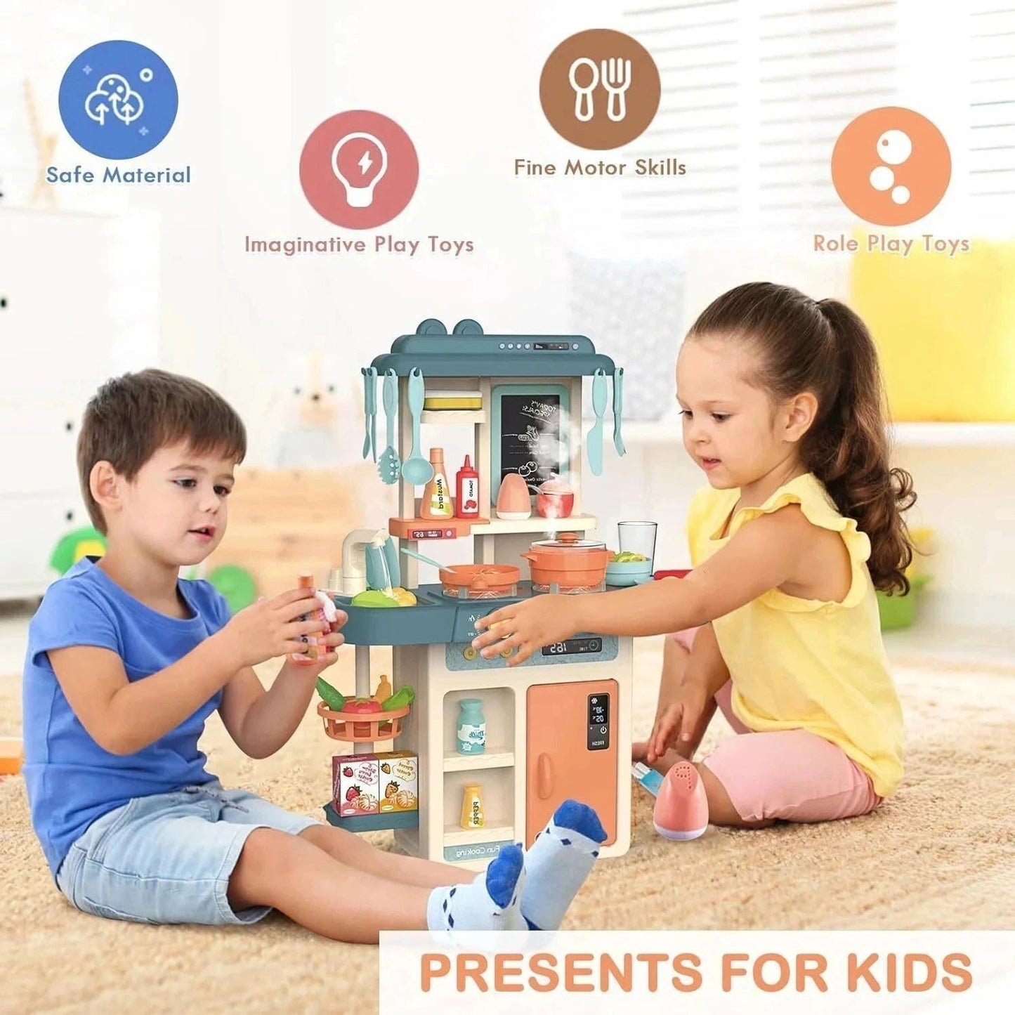 42-Piece Pretend Play Kitchen Set