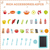 42-Piece Pretend Play Kitchen Set