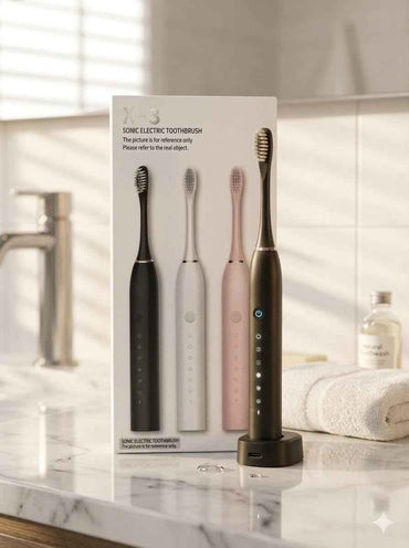 Sonic Electric Toothbrush X-3 – 5 Cleaning Modes for Plaque, Whitening & Sensitive Teeth