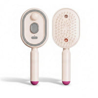 ASW Electric Spray Retractable Air Cushion Comb L1 – 3-in-1 Rechargeable Mist Hair Brush with Self-Cleaning Bristles, Anti-Static Detangling & Scalp Massage for All Hair Types