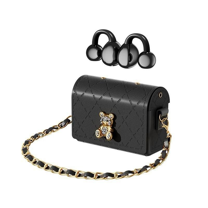 Q69 True Wireless Stereo Earphones with Mini Bag, With charging Cable