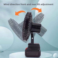 Lithium Electric Fan 21V Rechargeable Portable Table Fan