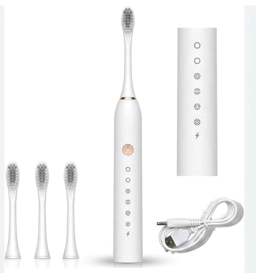 Sonic Electric Toothbrush X-3 – 5 Cleaning Modes for Plaque, Whitening & Sensitive Teeth
