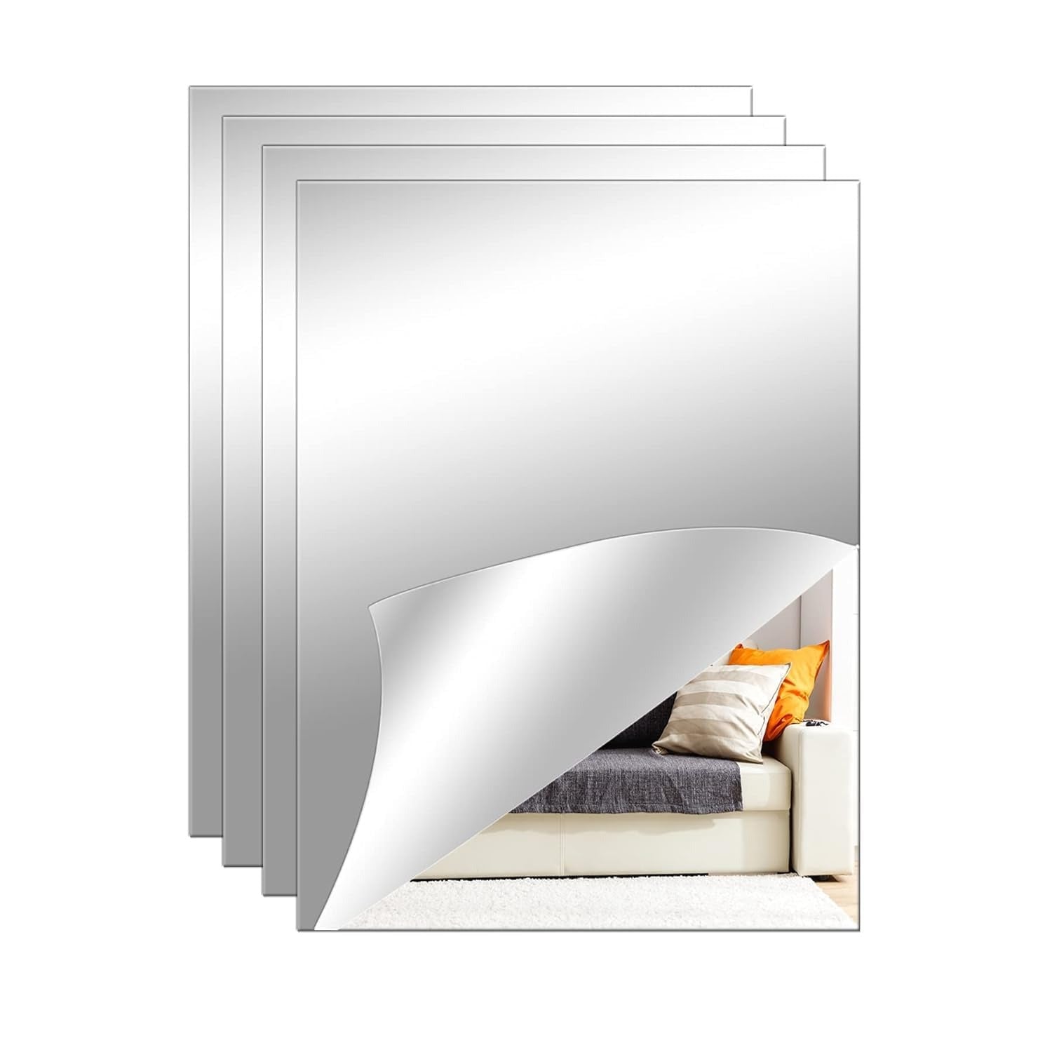 Self-Adhesive Wall Mirror Stickers