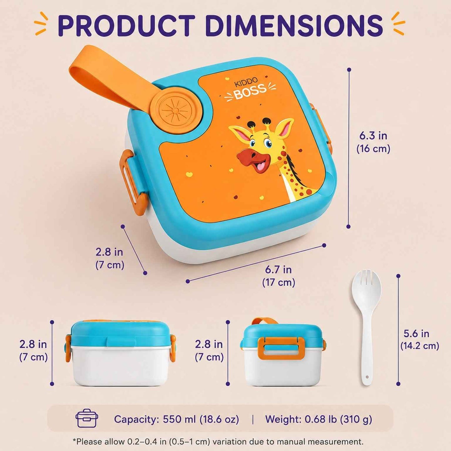 Kids School Lunch Box