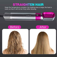 5-in-1 Hot Air Styler – Multi-Function Blow Dryer Brush, Straightener & Curler for Home Styling