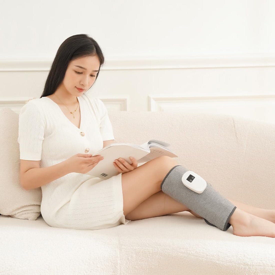 Portable Calf Massager with Heat Compression