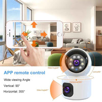Dual Lens WiFi CCTV Camera