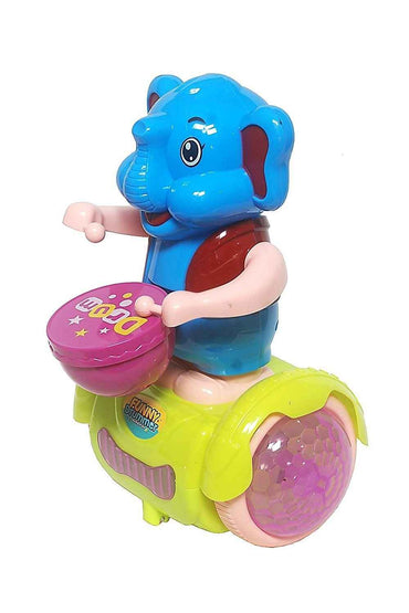 Funny Drummer Elephant Baby Toy