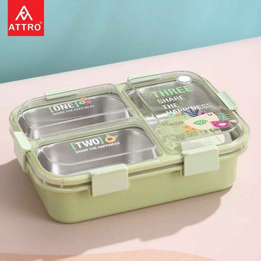Kids Lunch Box with 3 Compartments
