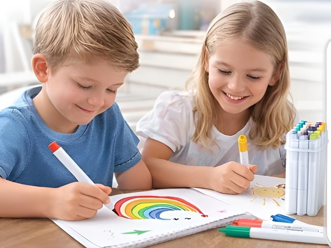 Dual Tip Marker Pens Set of 48