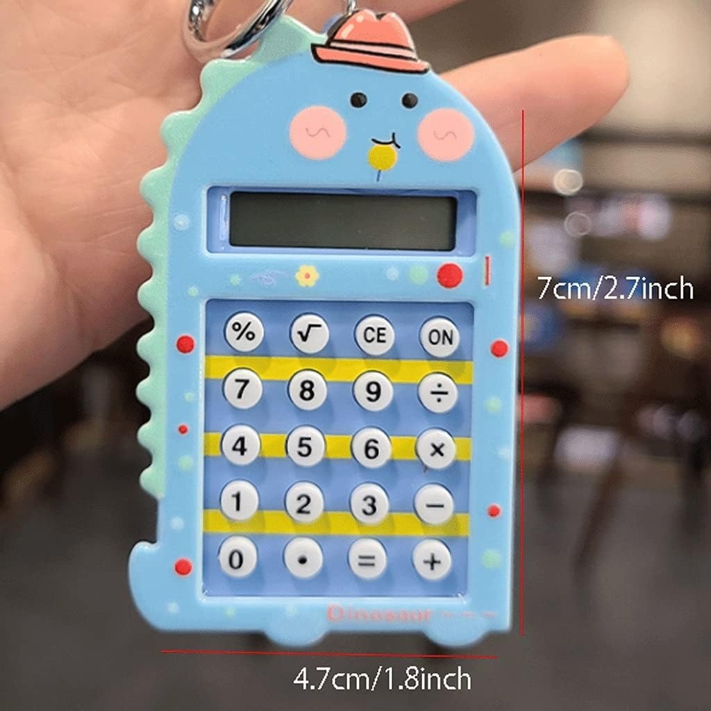 Mini Calculator Keychain For Kids