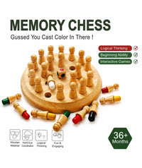 Wooden Memory Board Game