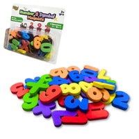 Number & Symbol Magnets 3+Yrs – 35 Pcs Foam Fridge Magnets with 30 Numbers & 5 Math Operators for Preschool Counting & Early Maths